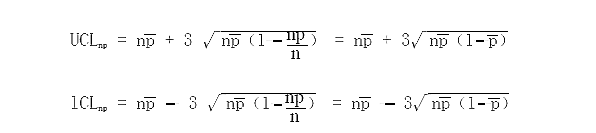 计算np图控制限