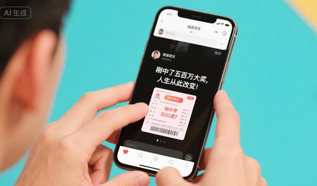 朋友圈图标陷阱