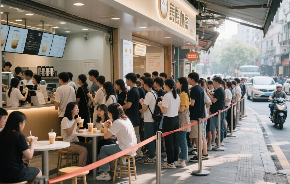 奶茶店的生死抉择